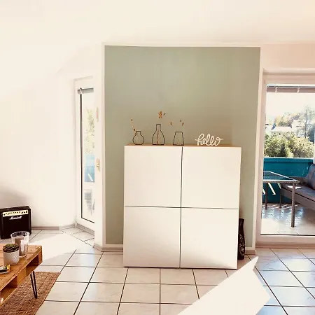 Daire Moderne Ferienwohnung Mit Herrlicher Fernsicht *